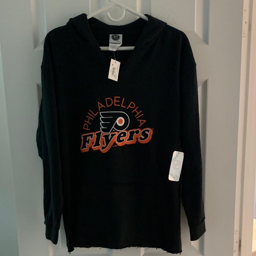 Philadelphia Flyers Black Hoodie- official licensed NHL gear